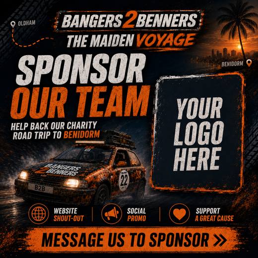 Sponsor Our Banger Road Trip