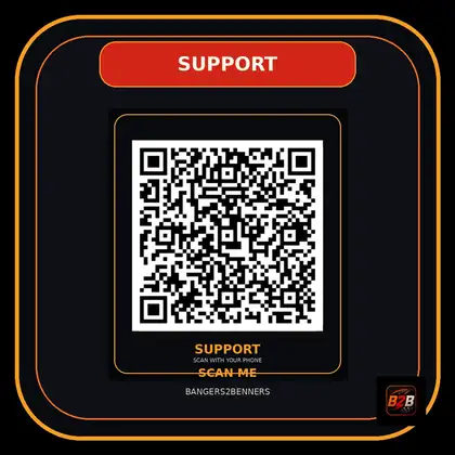 Support QR Sticker