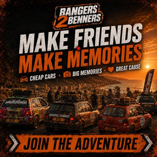 Bangers 2 Benners Rally Adventure
