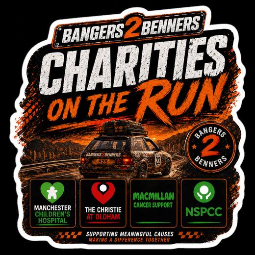 Bangers2Benners Rally Charity Promo