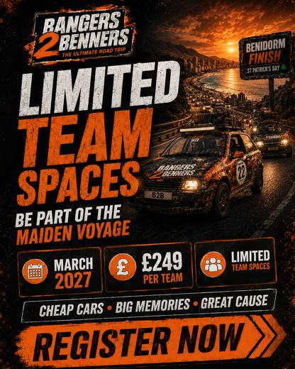 Bangers 2 Benners Ultimate Road Trip