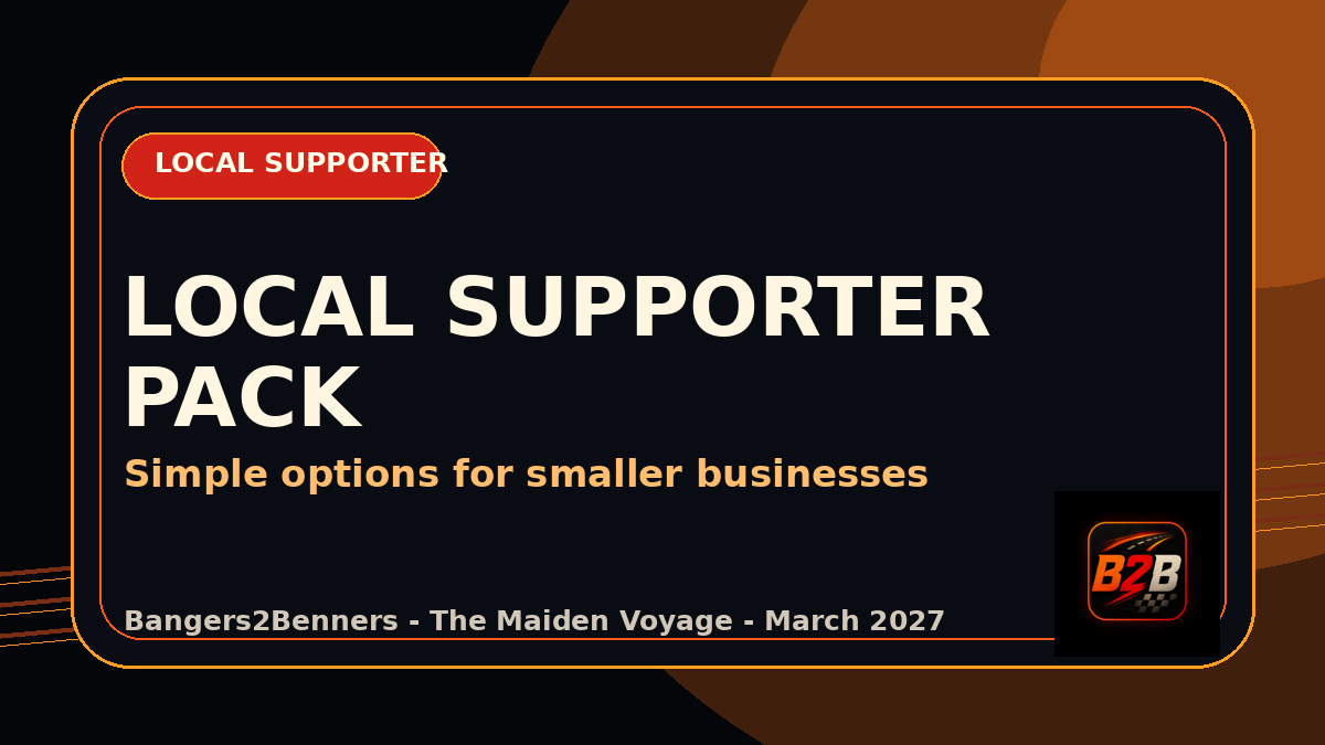 Local Supporter Pack cover